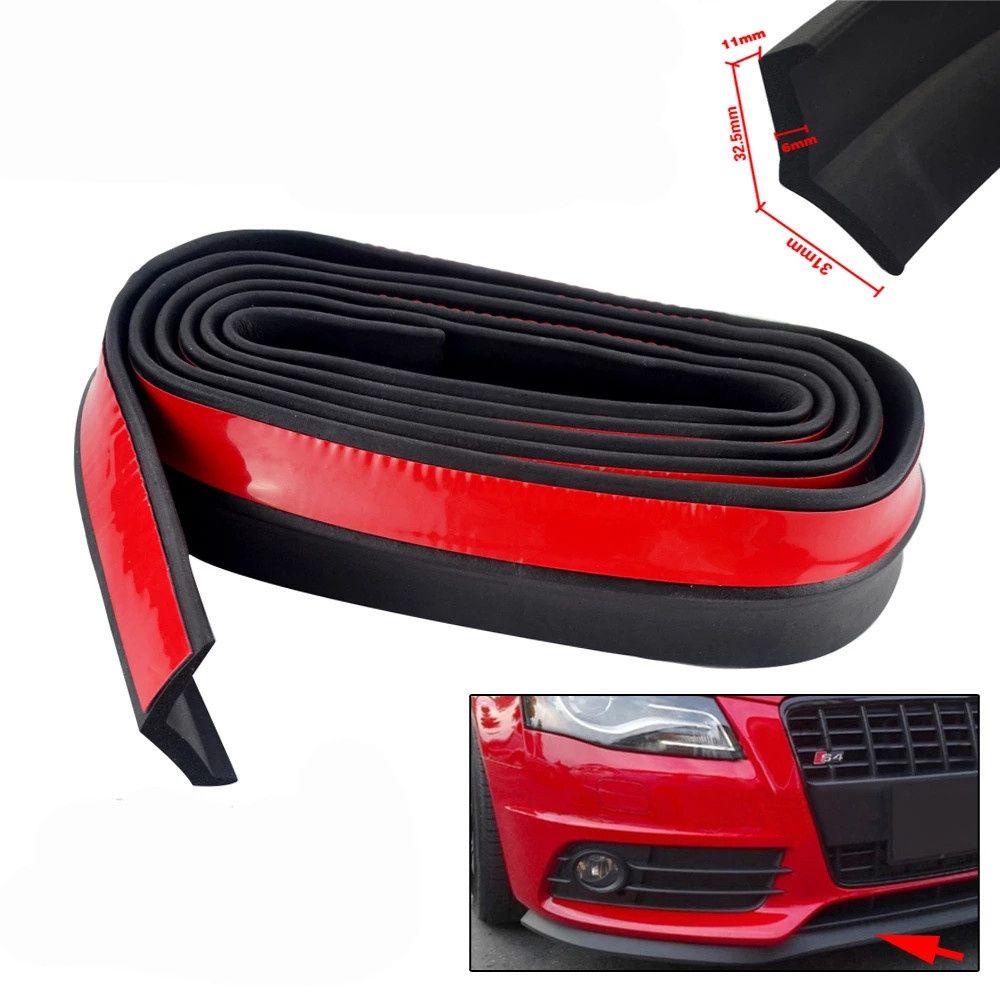 Thanh Cản Trước Bảo Vệ Chống Trầy 2.5M 65mm Cho Xe Hơi