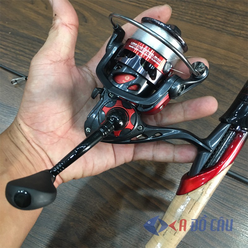 Combo bộ cần lure máy đứng LureFans full phụ kiện