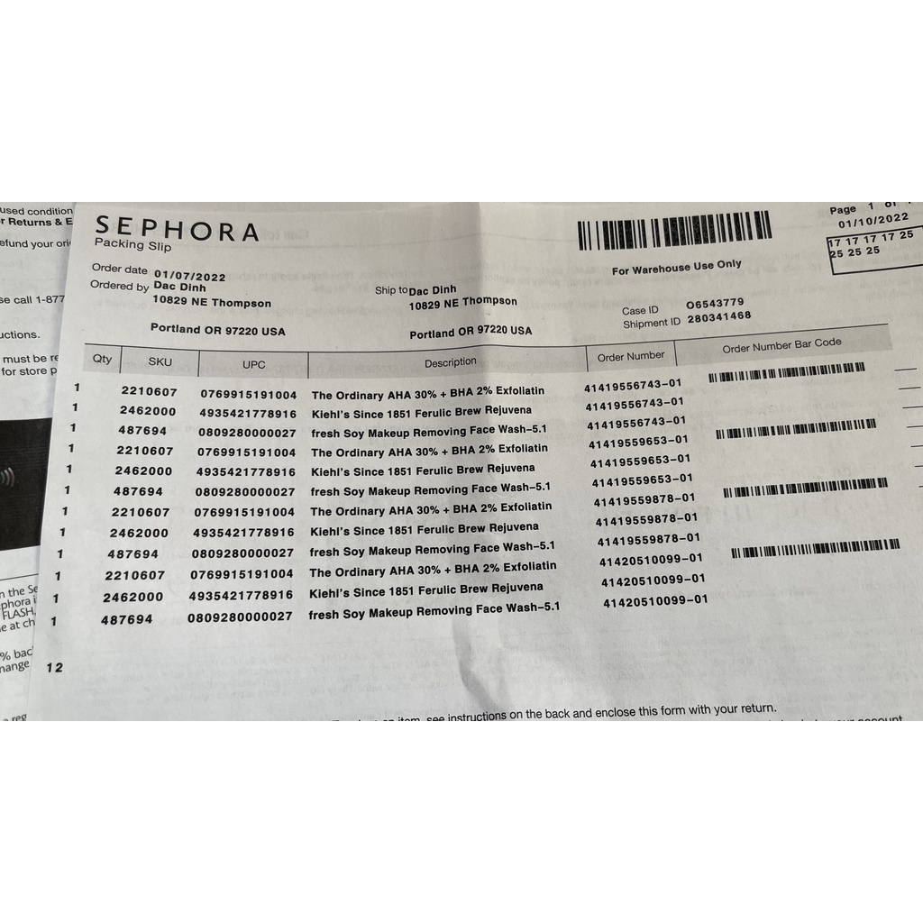 Serum ngừa mụn, sáng da, se khít Niacinamide 10% + Zinc 1% - The Ordinary 30ml