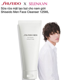 Sữa rửa mặt tạo bọt cho nam giới Shiseido Men Face Cleanser 125ML