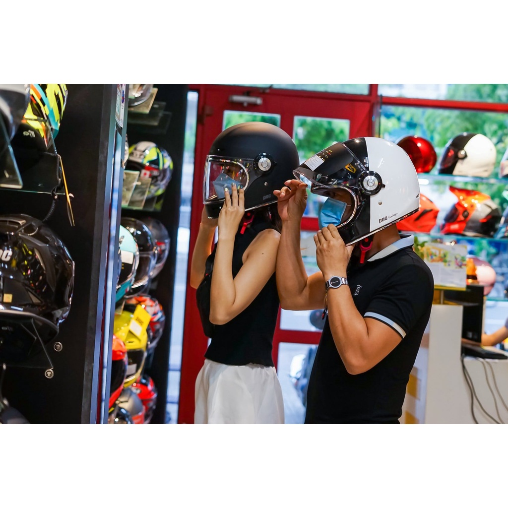 Mũ bảo hiểm Fullface POC RETRO
