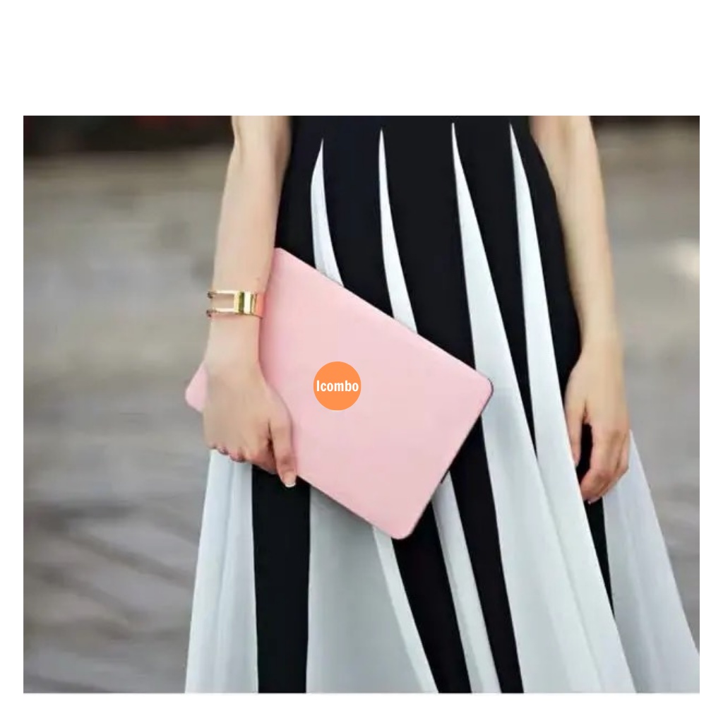 (Update M1) Combo ốp +phủ phím Macbook Air, Macbook pro, macbook air M1 màu hồng pastel/ xanh/ xám
