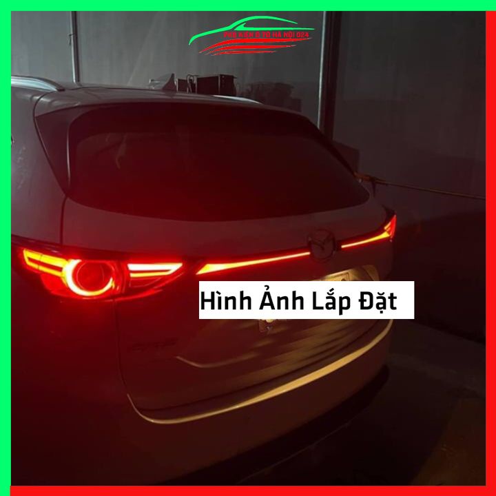 Ốp tay cốp sau có đèn led CX5, CX-5 2018-2021 ánh sáng đỏ trang trí xe
