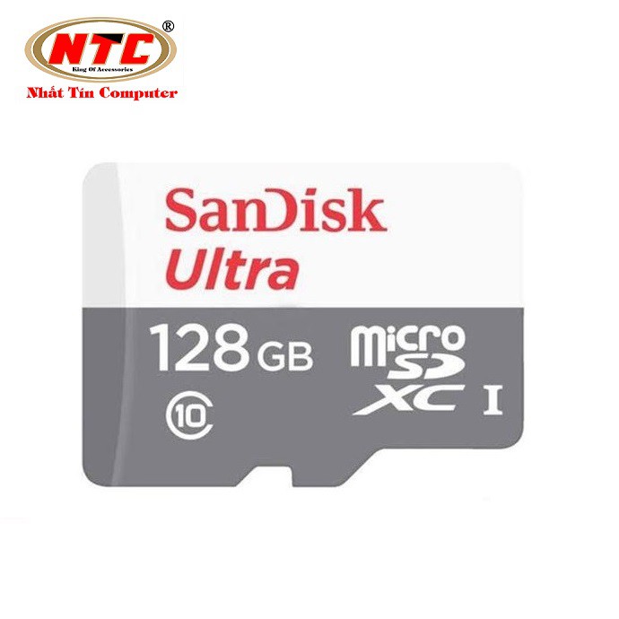 Thẻ nhớ MicroSDXC SanDisk Ultra 128GB 533X 80MB/s (Bạc) - Hàng chính hãng | BigBuy360 - bigbuy360.vn