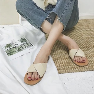 Dép lê quai xoắn-Dép thời trang 35-39