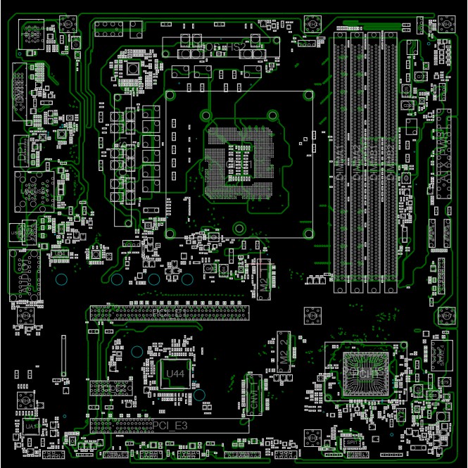 Sơ đồ mạch Boardivew MS-7C24 ver 1.0 1.1 MS 7C24 dùng cho thợ sửa chữa