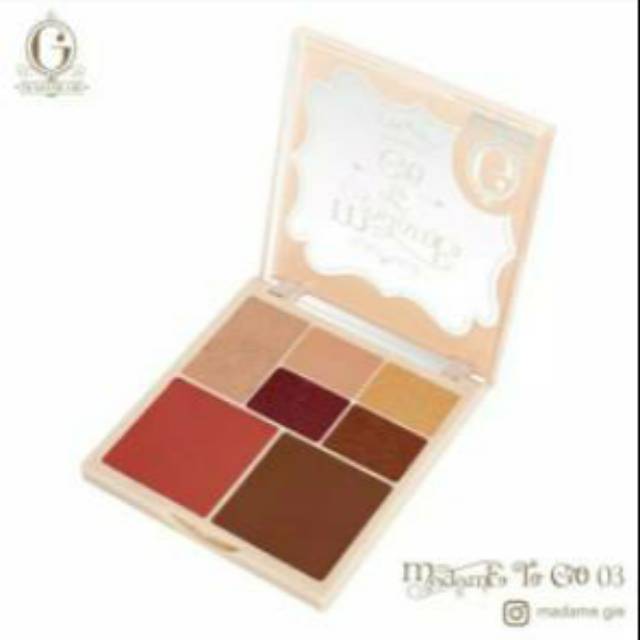 (hàng Mới Về) Bảng Phấn Mắt Madame Gie Madame To Go 19g | BigBuy360 - bigbuy360.vn