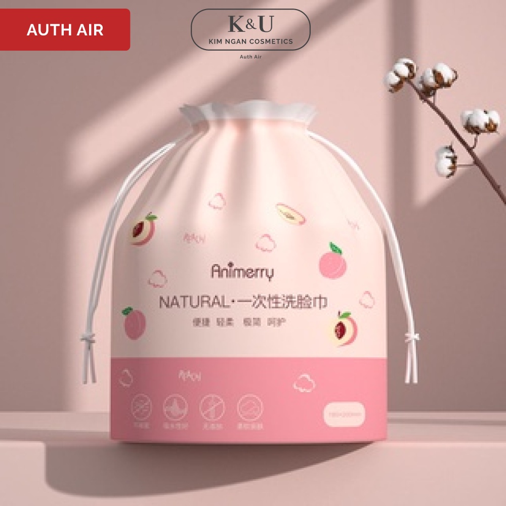 Khăn Giây Khô ANIMERRY SIÊU DAI Túi Hồng Dây Rút | BigBuy360 - bigbuy360.vn