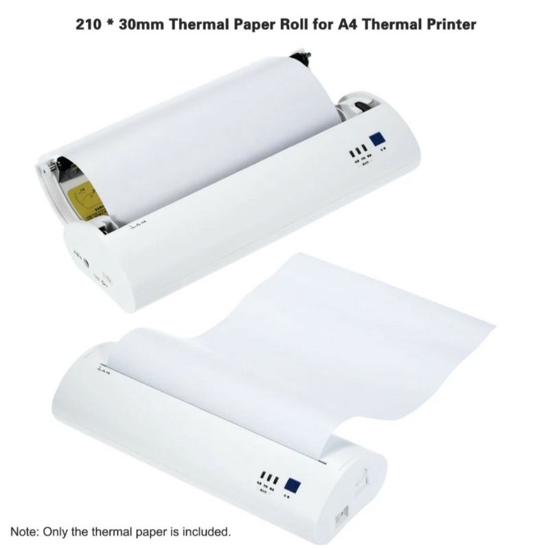 Giấy in nhiệt khổ A4 cho máy in peripage A4, paperang, các máy nhiệt A4...