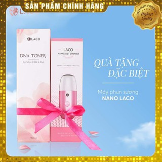 Nước hoa hồng Laco Toner DNA cá hồi 🌸Chính hãng tặng máy phun sương Nano🌸Cấp ẩm, se khít lỗ chân lông, trắng sáng da🌸
