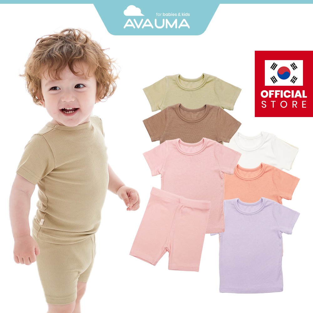 Bộ Đồ Ngủ Ngắn Tay 6 Màu Sắc Khác Nhau Cho Bé 6 Tháng - 7 Tuổi