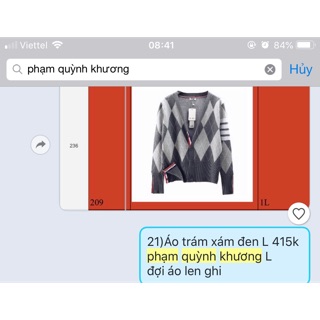 Áo len trám áo len xám Pham Quynh Khuong