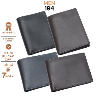 Ví nam Men194 chất liệu da Si PU cao cấp nam mini sang chảnh - VRR