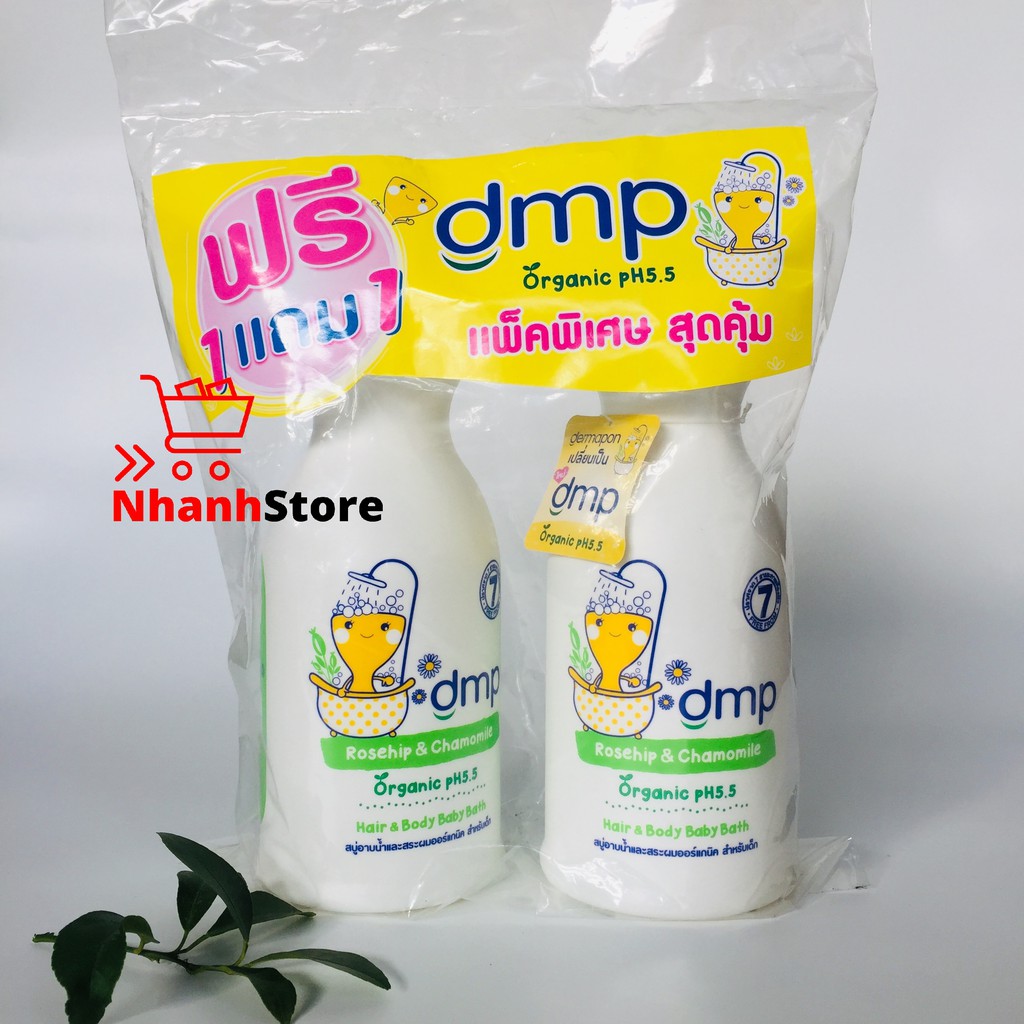 Sữa Tắm Gội Toàn Thân Dermapon 480ml Cho Bé - Thái Lan