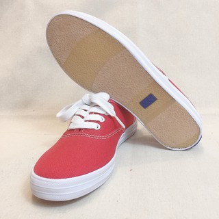 Giày vải Canvas nữ Keds CH đỏ