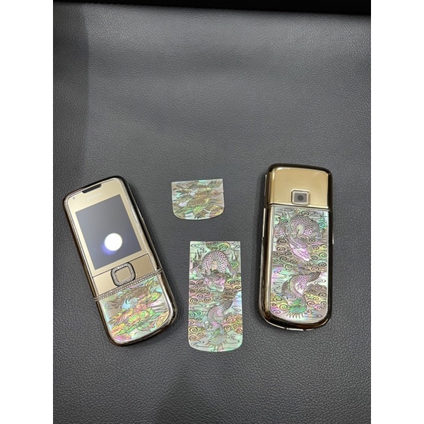 Miếng da dán nokia 8800 || Khảm trai Long Phụng || Da dán 8800 bán chạy nhất