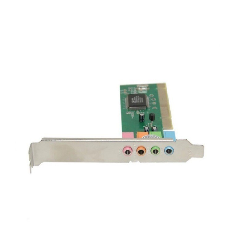 Card Âm Thanh Pci 4.1 Bổ Sung Cổng Âm Thanh Cho Máy Tính