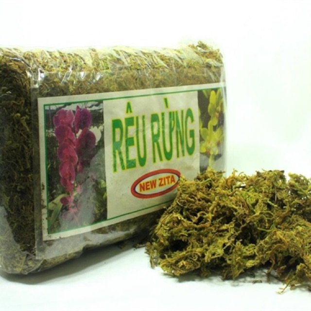 Rêu Rừng Giá thể trồng ươm lan đã qua xử lý (gói 5dm3)