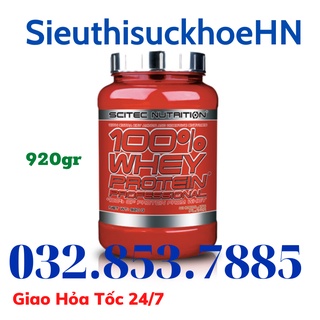 Sữa tăng cân, tăng cơ Whey Professional Scitec 920g Scitec Nu thumbnail
