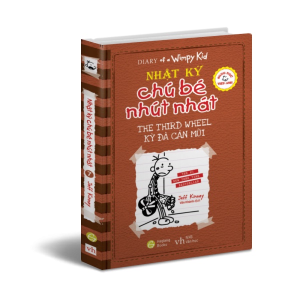 Sách - Nhật Ký Chú Bé Nhút Nhát tập 7: Kỳ đà cản mũi - Phiên bản song ngữ Việt-Anh