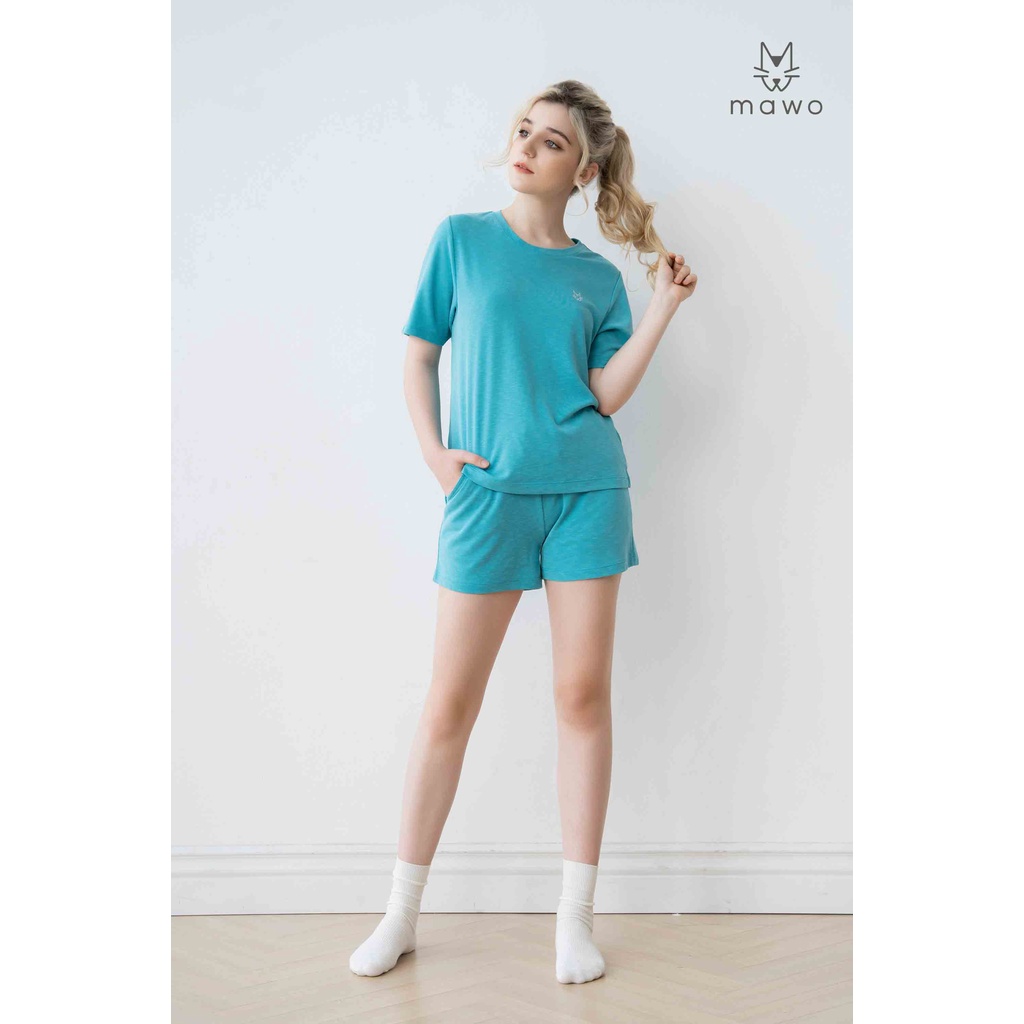 Đồ bộ nữ áo ngắn tay, quần short Mawo Fresca