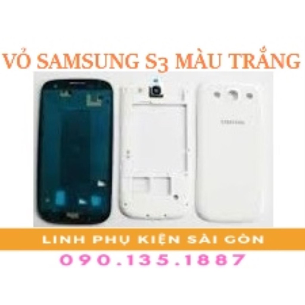 VỎ SAMSUNG S3 MÀU TRẮNG