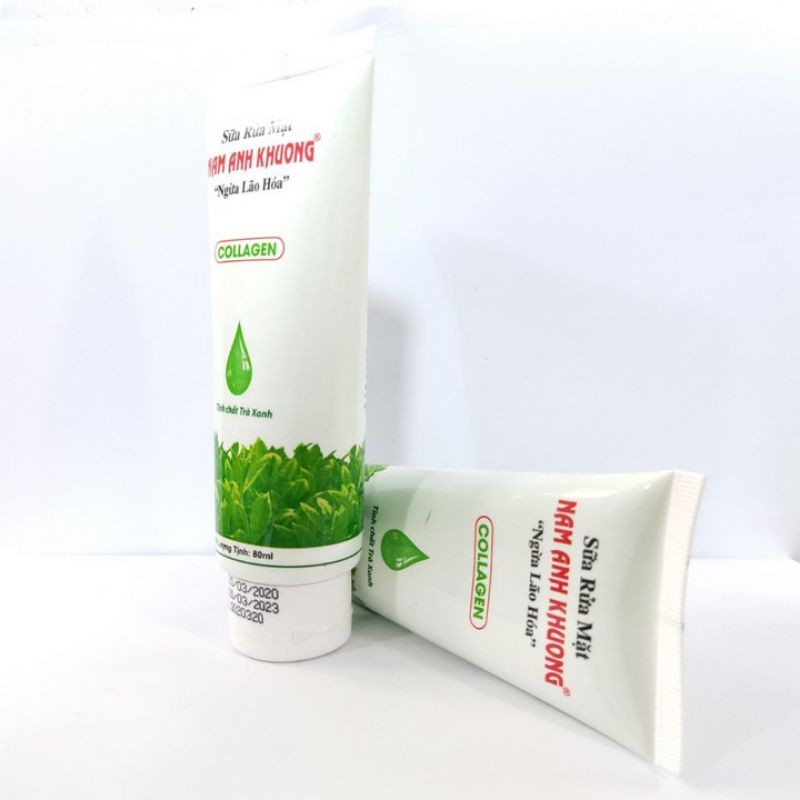 Sữa rữa mặt Collagen ngừa mụn trắng da Nam Anh Khương 100ml | BigBuy360 - bigbuy360.vn