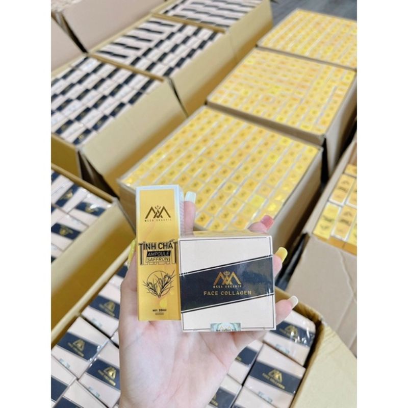 COMBO FACE CÁ HỒI VÀ TINH CHẤT SAFFON CHÍNH HÃNG