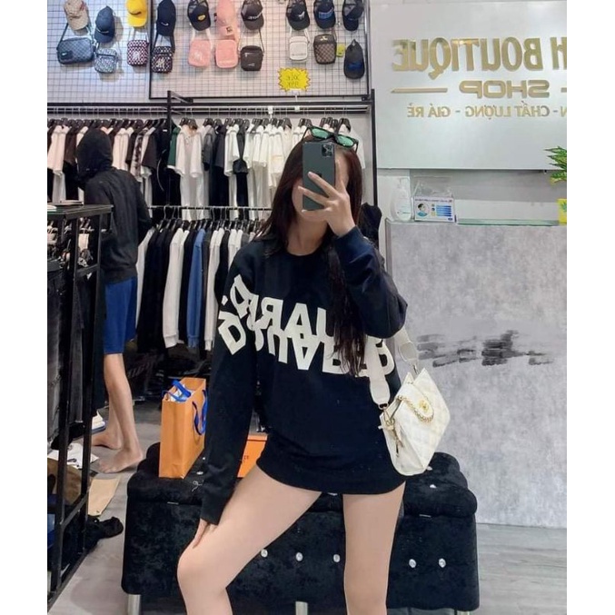 áo nỉ bông cotton freesize <65kg, hàng lót bông siêu đẹp | BigBuy360 - bigbuy360.vn