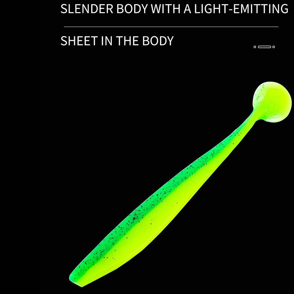 SHOUKEY Set 4 Mồi Câu Cá Giả Hình Con Sâu Nhiều Màu Sắc 14cm 16cm 6g 13g