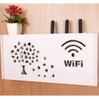 Kệ để model wifi hình cây lá trái tim