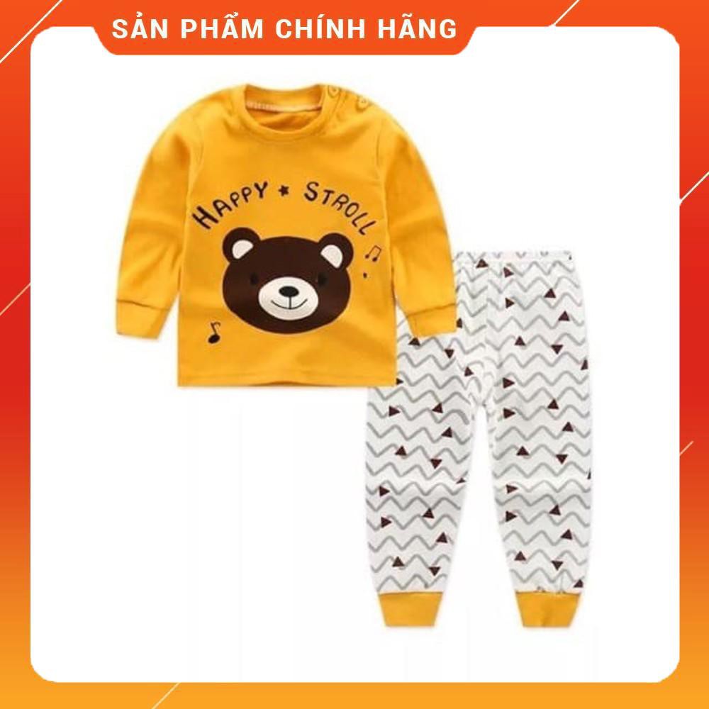 [Freeship_50k] Bộ dài tay cotton thu đông cho bé trai bé gái (được chọn mẫu)