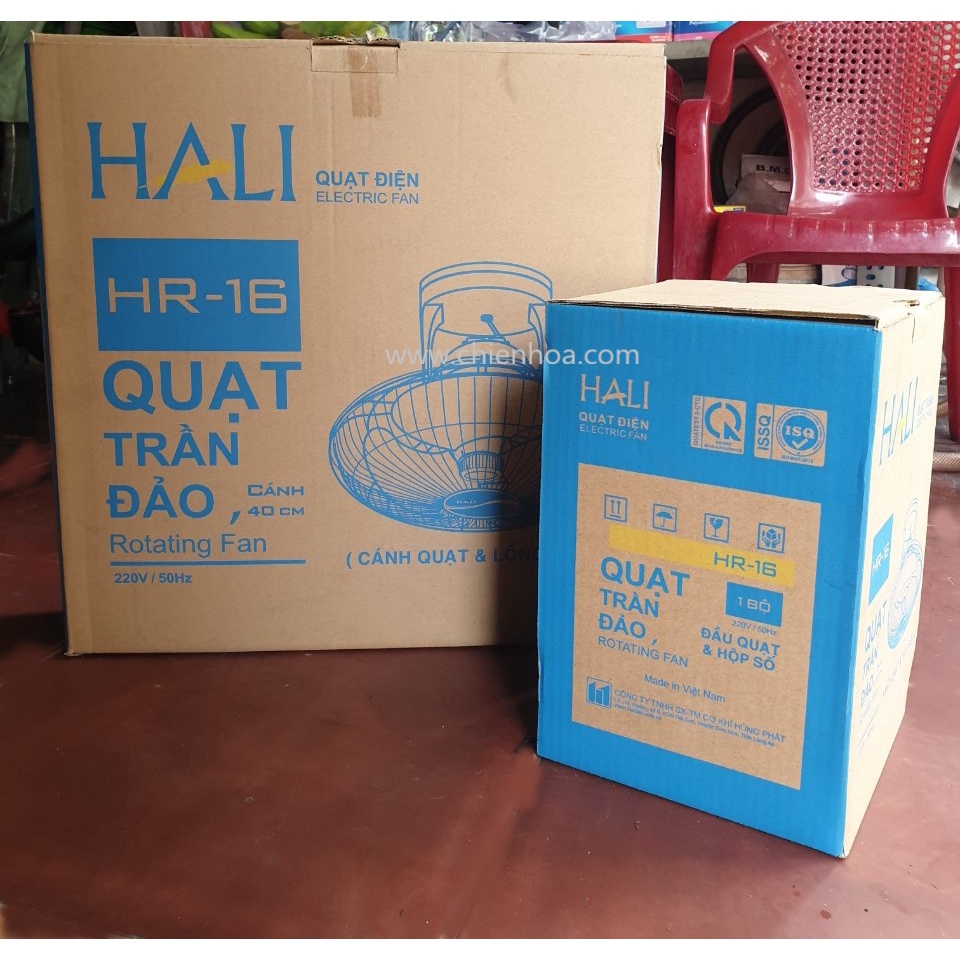 ►[Freeship] Quạt đảo trần Hali (CHÍNH HÃNG) HR16Bảo Hành 1 Năm◄