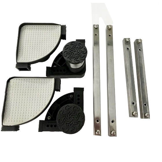 Chân đỡ máy giặt, tủ lạnh inox cỡ nhỏ (48-60cm) | BigBuy360 - bigbuy360.vn