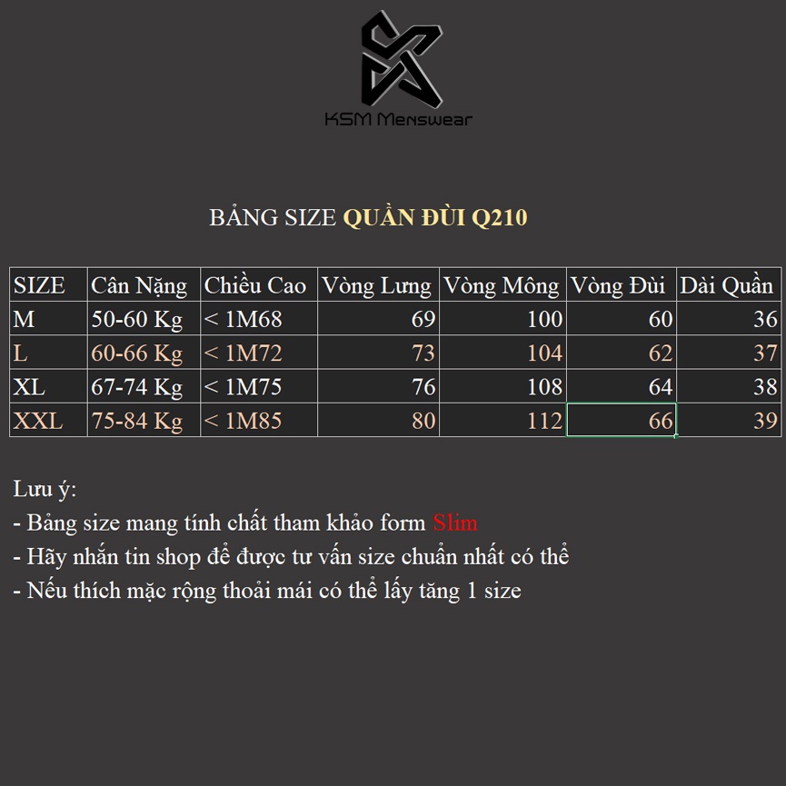 Quần Đùi Thể Thao Tập Gym Nam KSM Menswear Thiết Kế Xẻ Bầu Phù Hợp Chạy Bộ, Bơi Lội Q210