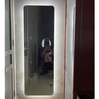 Gương toàn thân không viền treo tường, gương dán tường trang trí decor phòng thay đồ kích thước 40x120, 50x160cm HK5004