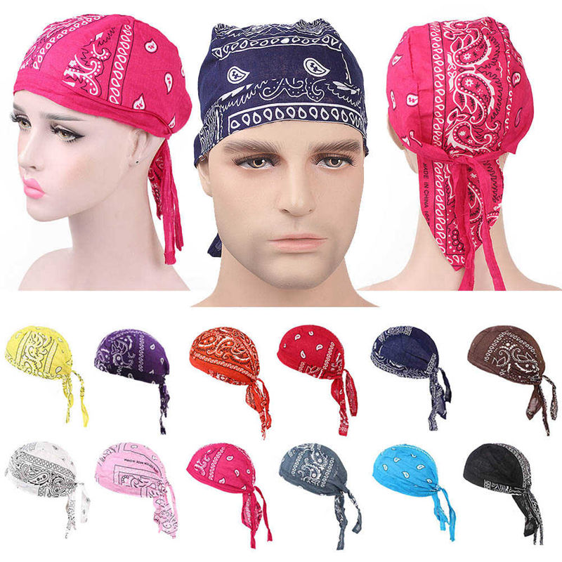 Khăn Trùm Đầu Thể Thao Cho Nam Durag Bandana