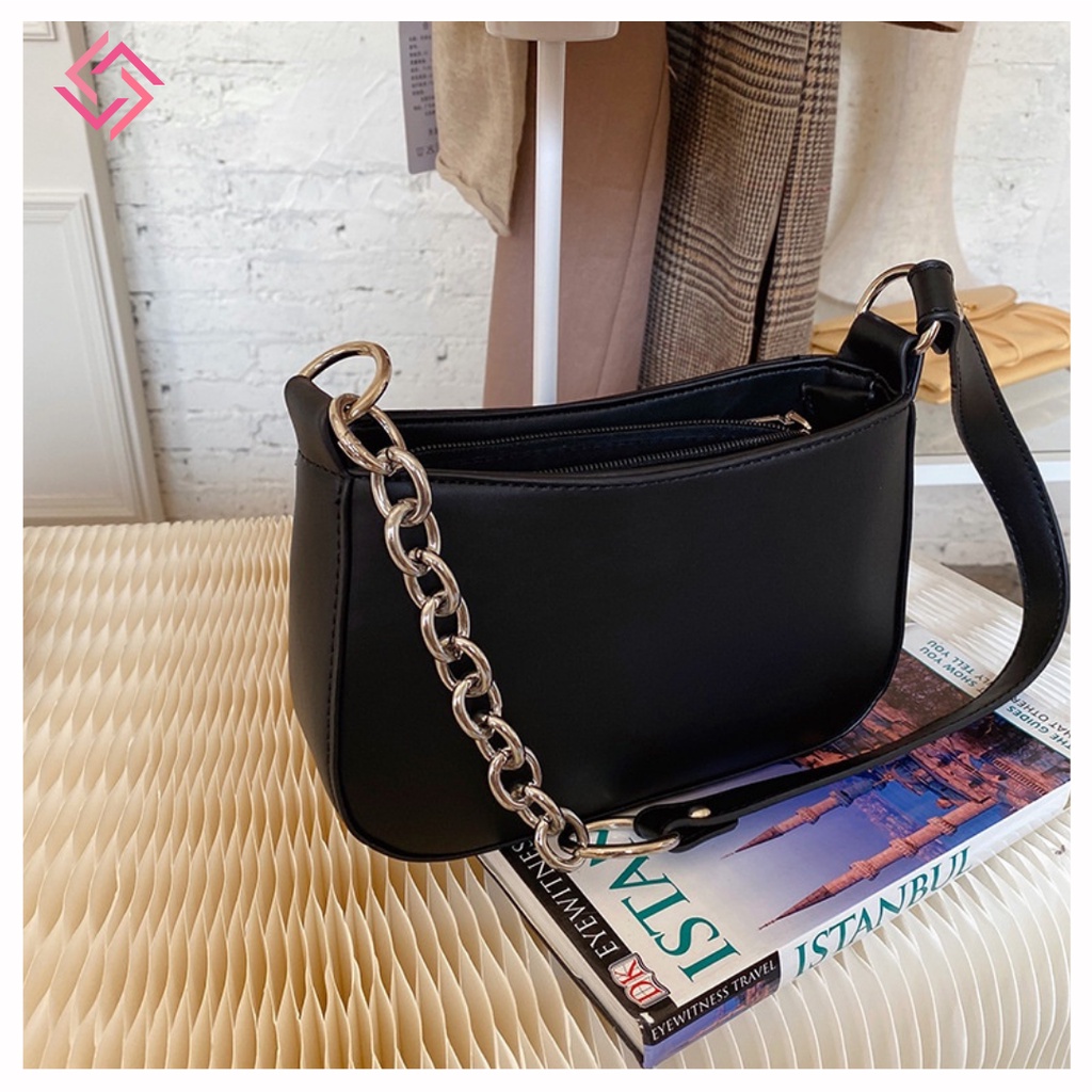 Túi xách nữ đẹp da pu phong cách hàn quốc đeo chéo đeo vai đi chơi giá rẻ LUCIA STORE TXN35