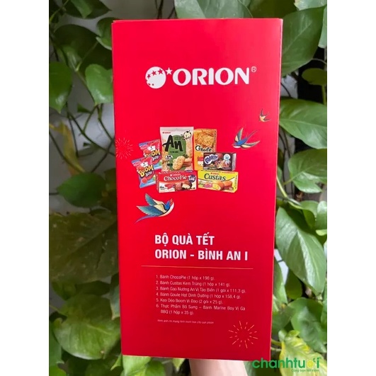 HỘP QUÀ TẾT ORION AN 2021 693.7G/ 976.7G- TẾT 2022 KÈM TÚI GIẤY | BigBuy360 - bigbuy360.vn