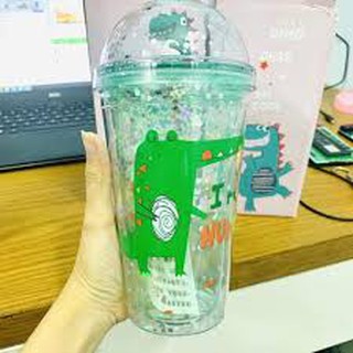 🌈🌈🌈 BÌNH NƯỚC KIM TUYẾN KHỦNG LONG 800ml 🌈🌈🌈