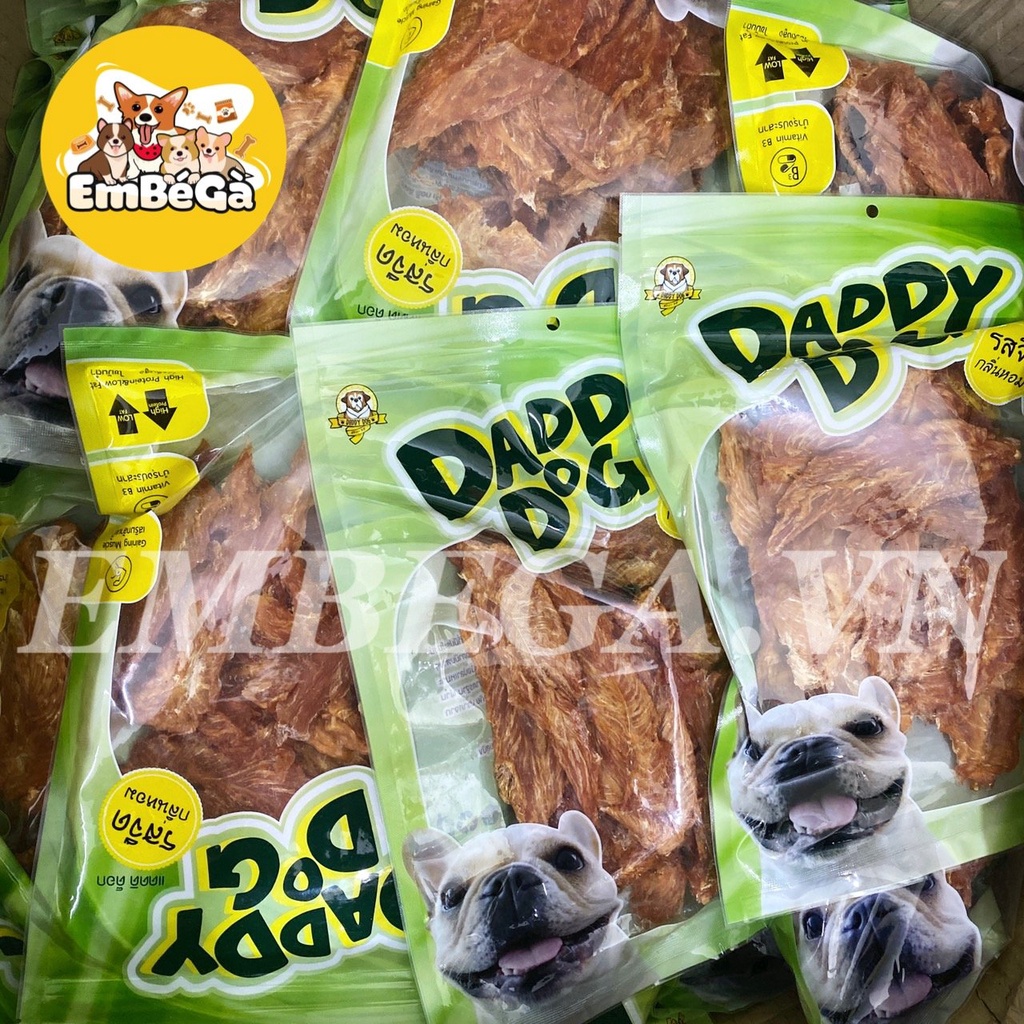 [ Khô Gà ] Gà Sấy Khô Daddy Dog 375gram