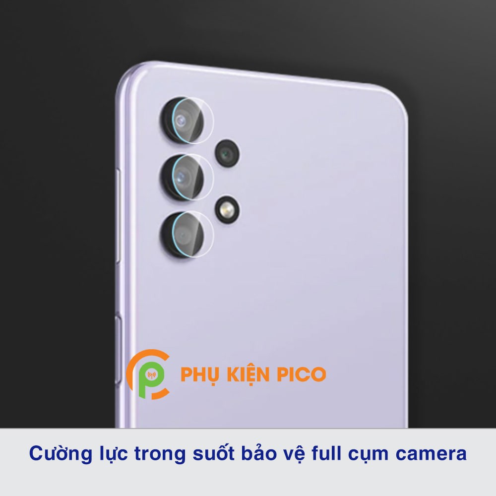 Cường lực camera Samsung Galaxy A32 5G độ cứng 9H trong suốt - Dán camera Samsung Galaxy A32 5G
