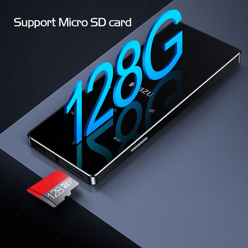 Máy Nghe Nhạc MP3 Bluetooth 5.0 Hifi Lossless RUIZU D28 Bộ Nhớ Trong 8GB