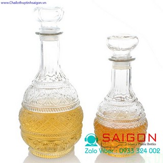 Bình Đựng Rượu Pha lê 750ml | P.750