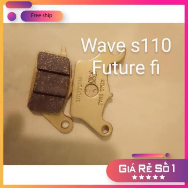 [FREESHIP] Bố thắng đĩa, Má đĩa trước wave s110- wave100-FUTURE FI HÃNG KING THAI