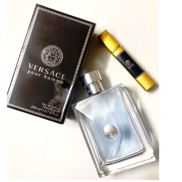 &lt;𝗡𝗲𝘄&gt; Mẫu thử nước hoa versace pour home 10ml dạng xịt. 𝗔𝘂𝗿𝗼𝗿𝗮'𝘀 𝗣𝗲𝗿𝗳𝘂𝗺𝗲 𝗦𝘁𝗼𝗿𝗲 ®️