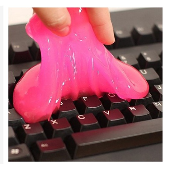 [Hot] Gel Silicone Ma thuật vệ sinh bàn phím Máy tính, nội thất Ô Tô, ngóc ngách