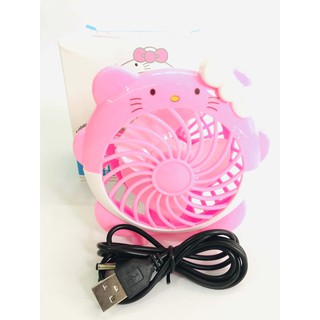 Quạt để bàn mini hình thú- hàng có sẵn