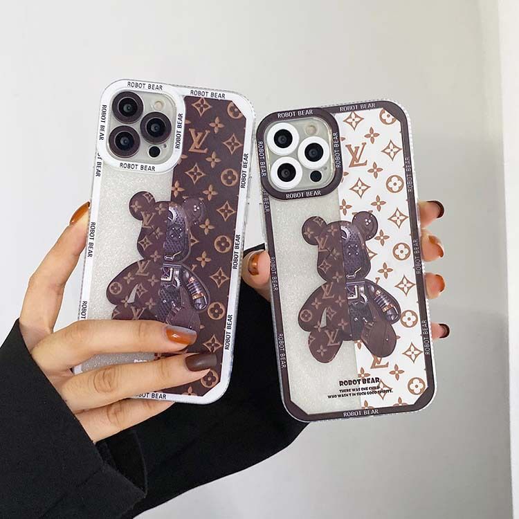 Ốp điện thoại họa hình gấu đáng yêu thích hợp cho IPhone 13 12 Mini 11 10 Pro XS Max X XR 8 7 6 6S Plus SE 2020