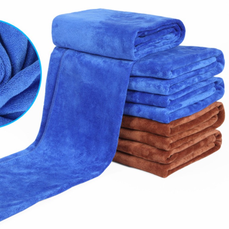 Khăn Lau Xe Siêu Sợi Microfiber, Siêu Thấm Hút, Kích Thước Siêu To Khổng Lồ 70 cm x 30cm [Hàng Loại Tốt]